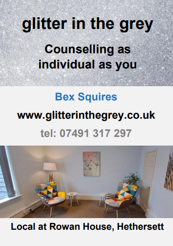 Glitter in the Grey Counselling Advert